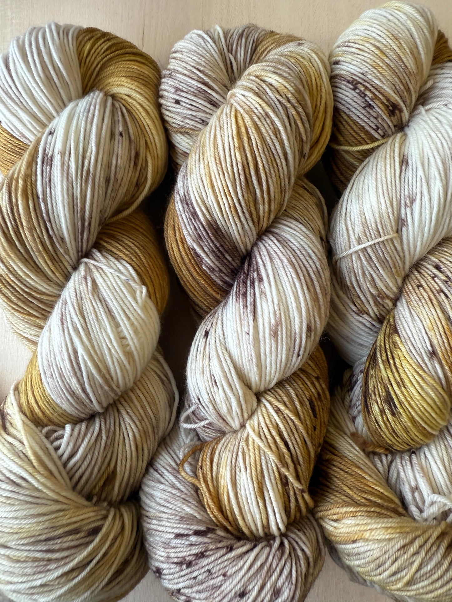 S’mores Hand Dyed Yarn