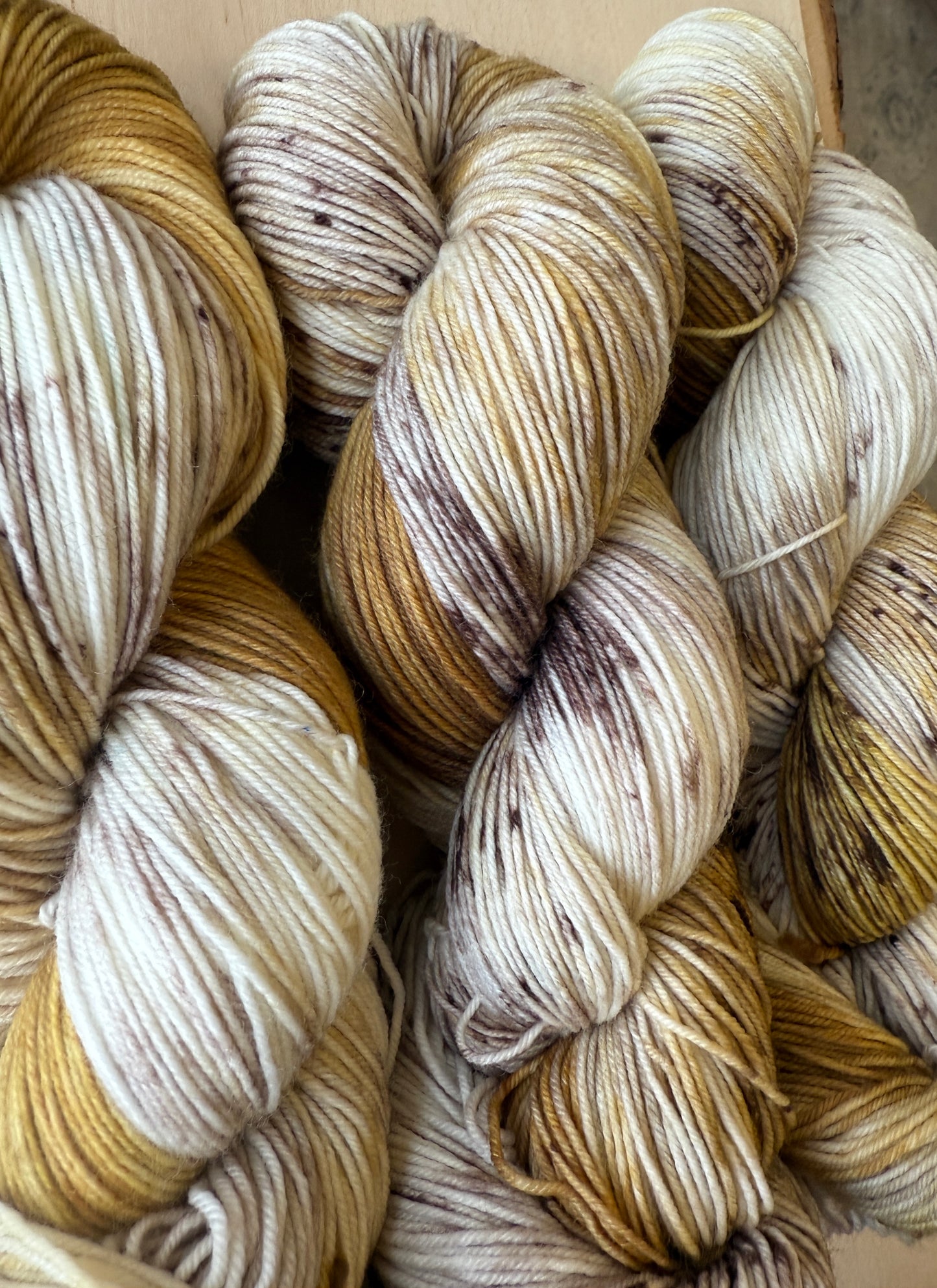 S’mores Hand Dyed Yarn