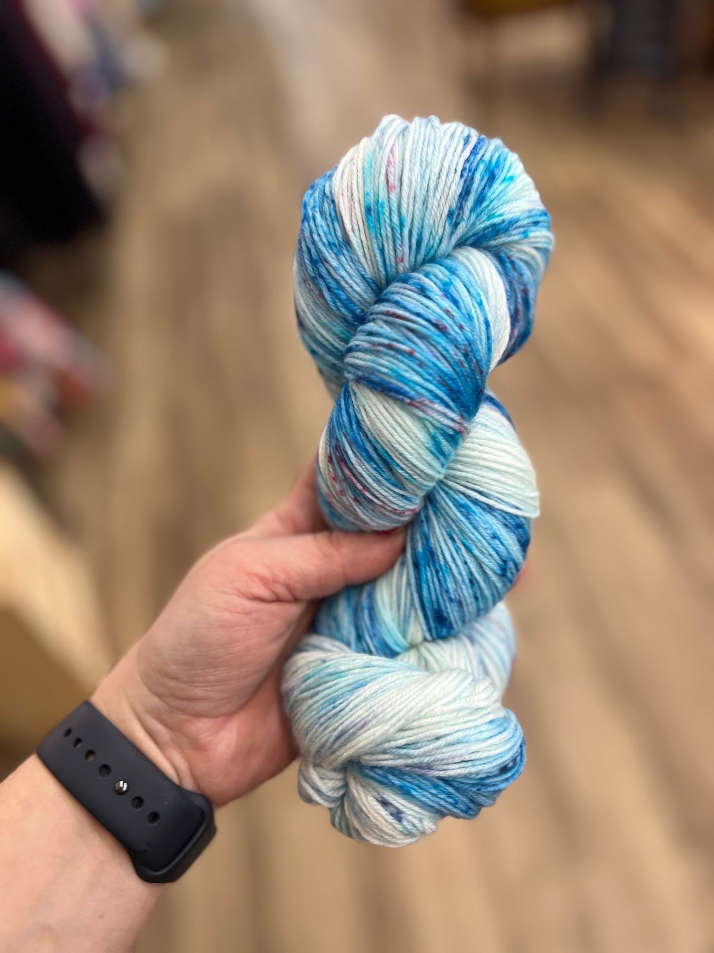 Jack Frost Nippin' Hand Dyed Yarn