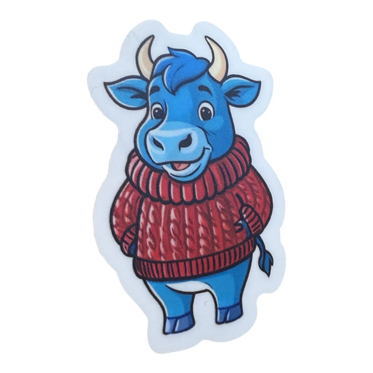 Babe the Blue Ox Sticker