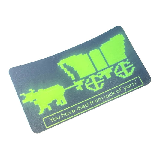 Oregon Trail Yarn Sticker