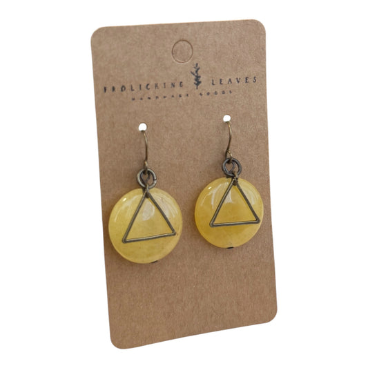 Honey Jade Earrings