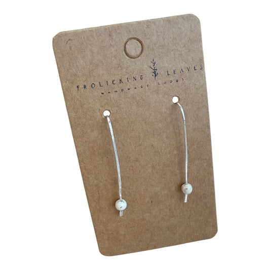 Sterling Opal Earrings