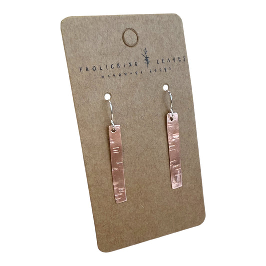Copper Birch Earrings