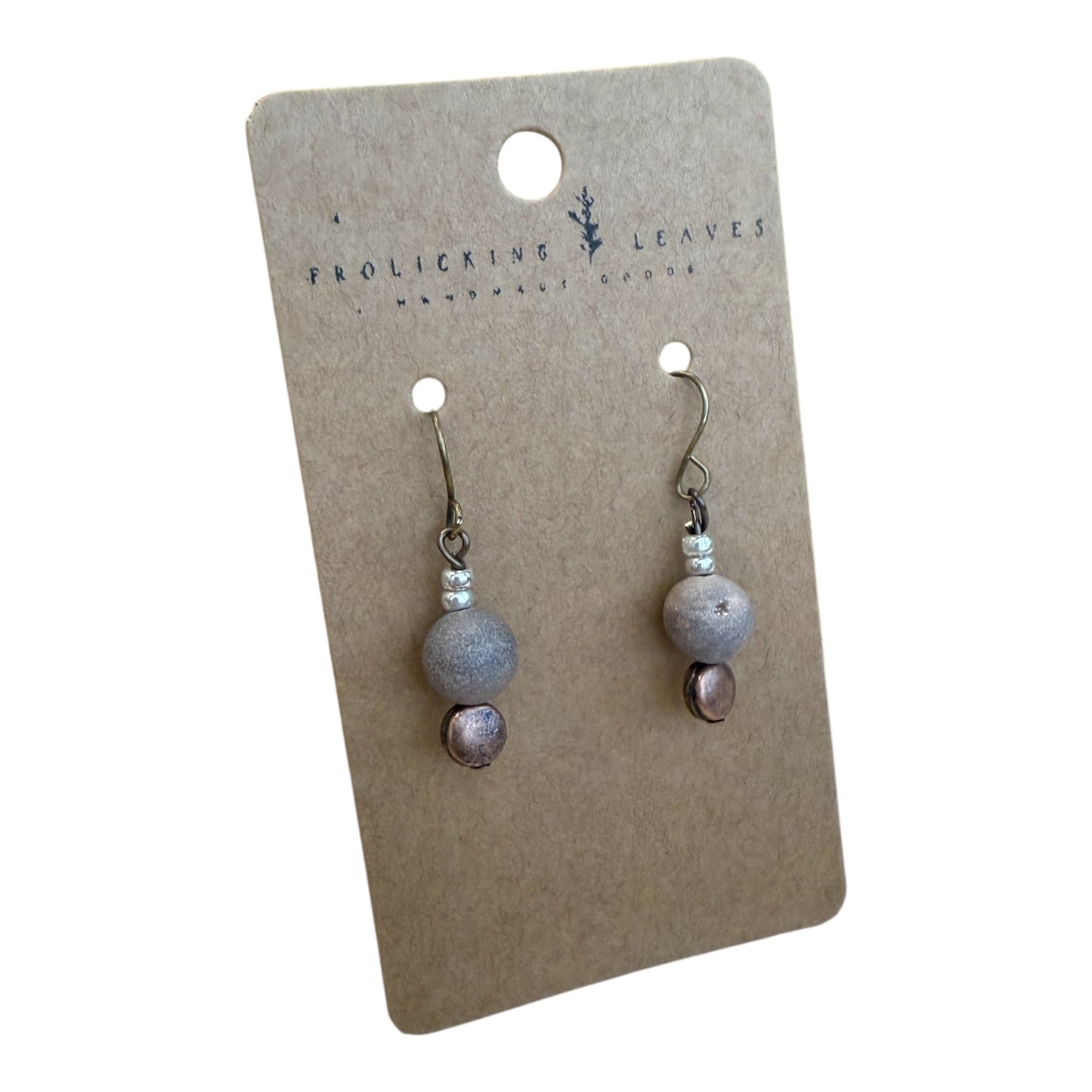 Agate Drop Earrings