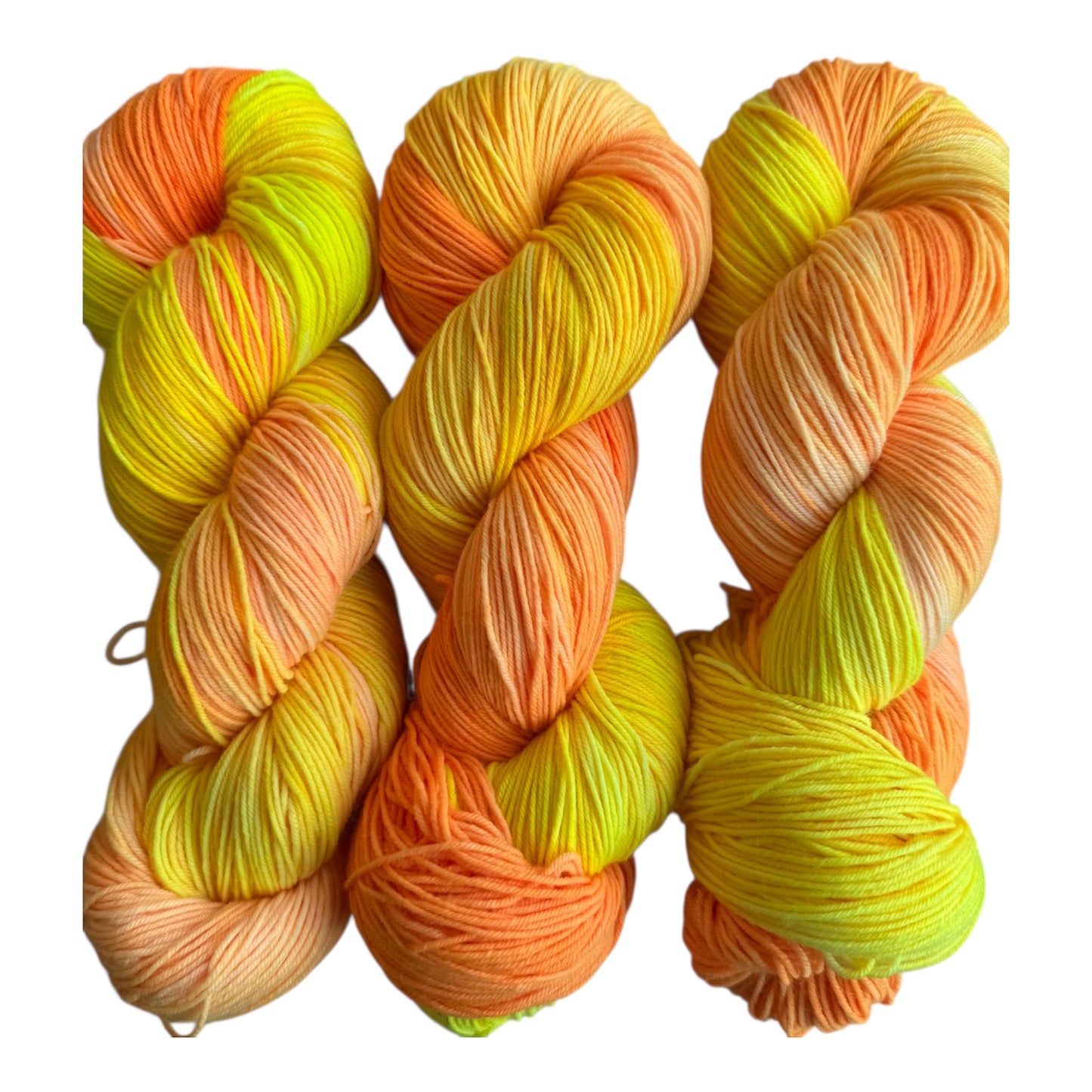You Are My Sunshine Hand Dyed Yarn