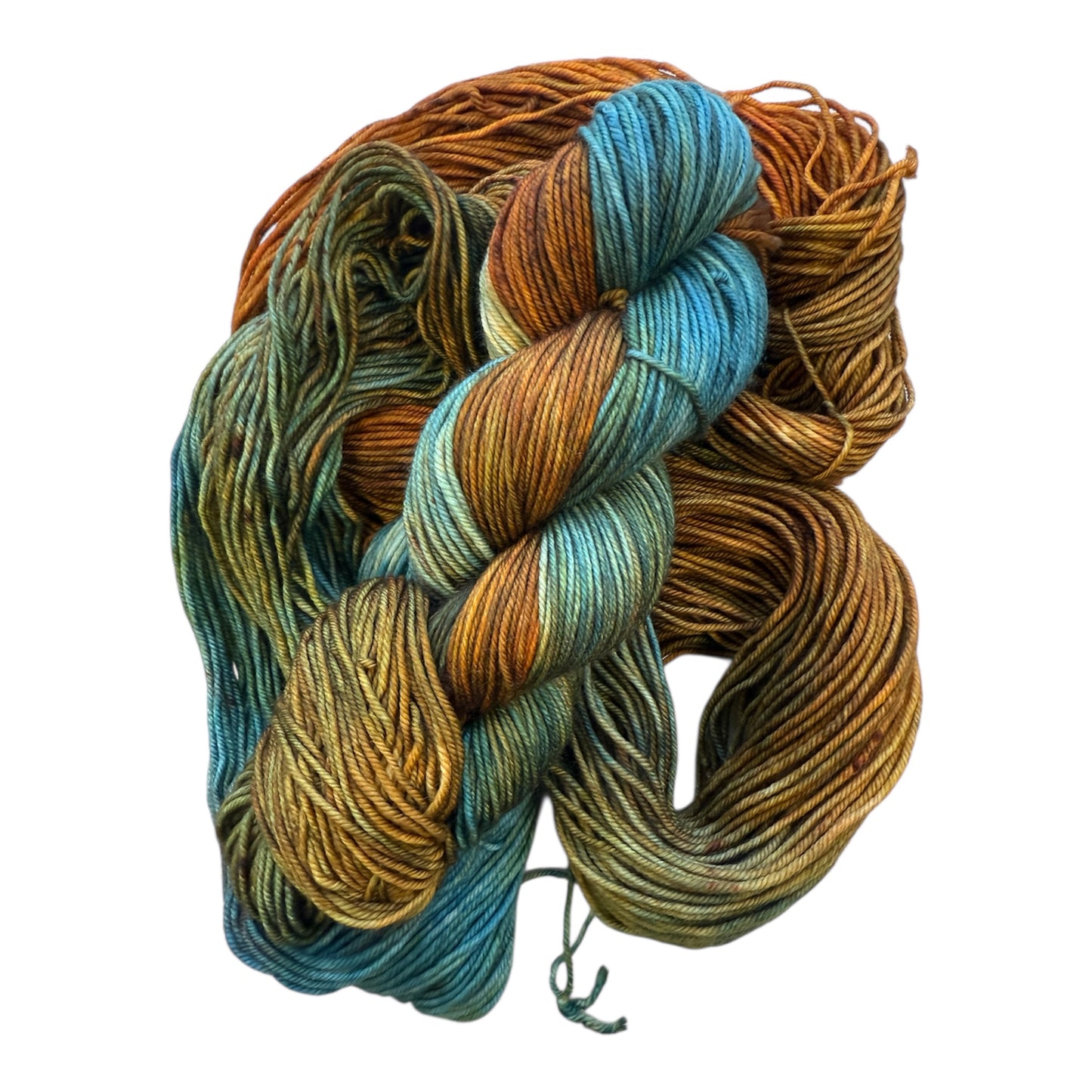 Desert Sunset Hand Dyed Yarn