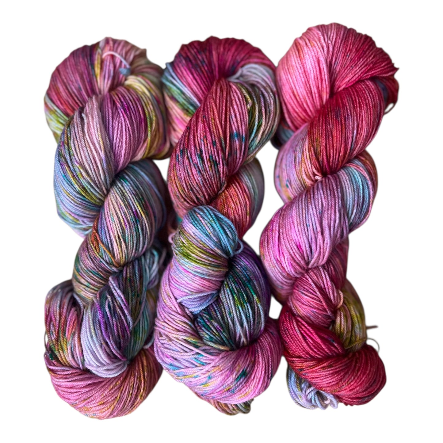 Tulips are Blooming Hand Dyed Yarn