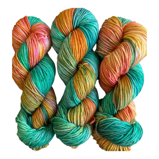 Wildflowers Hand Dyed Yarn