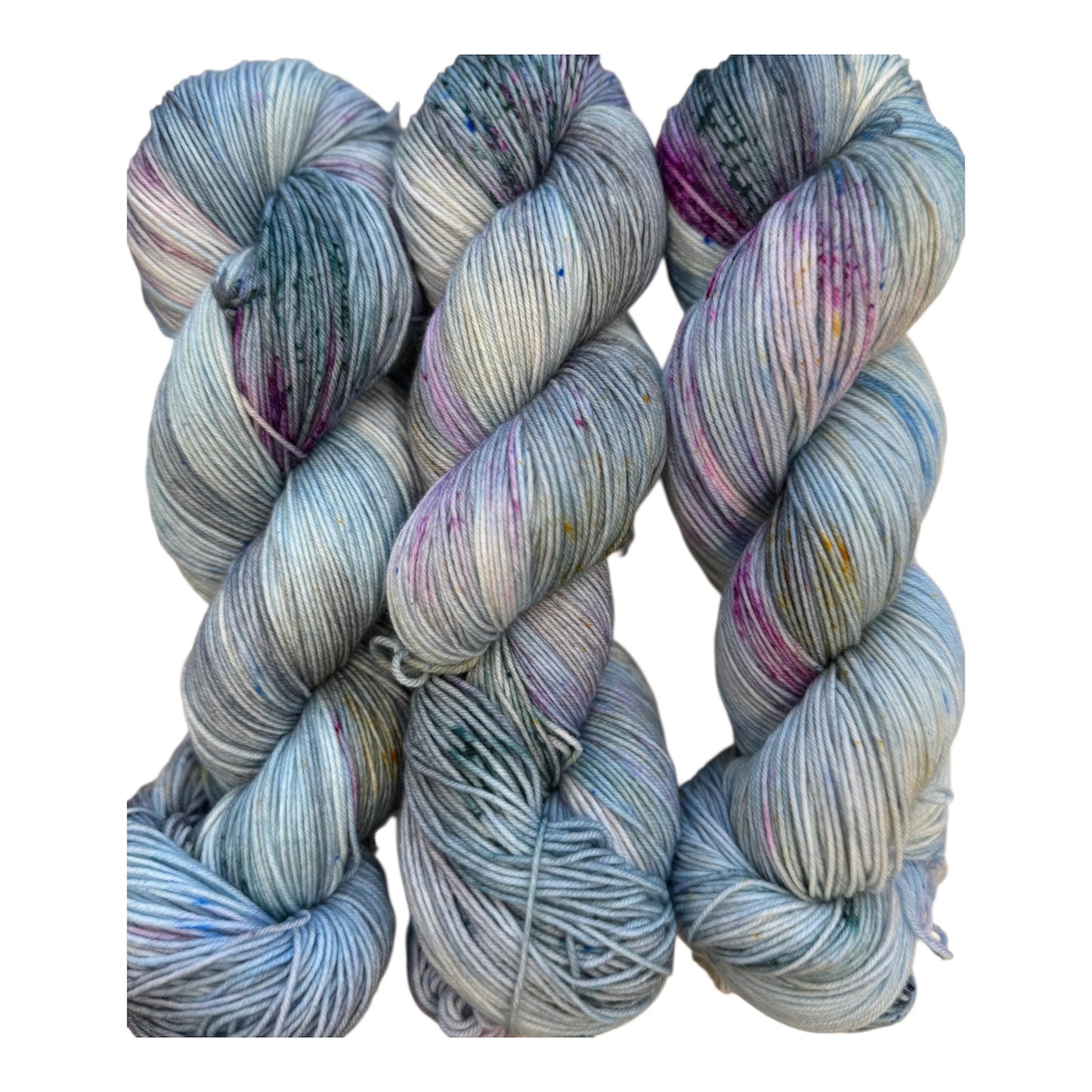 Lilacs are Blooming Hand Dyed Yarn