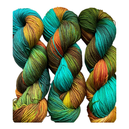 Sunfish Hand Dyed Yarn