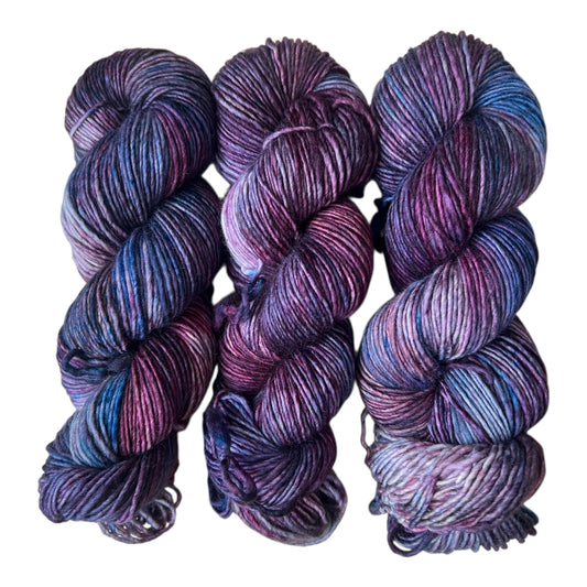Mermaid Tail Hand Dyed Yarn