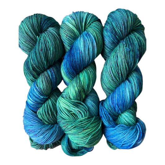 MN Night Sky Hand Dyed Yarn