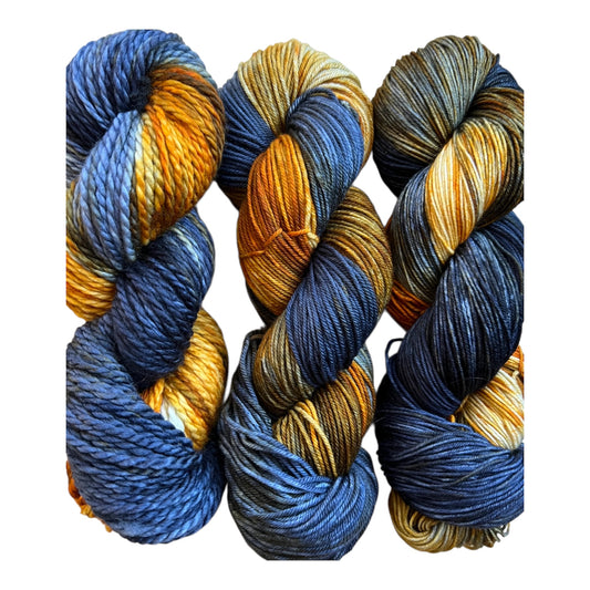 Leaves on the Lake Hand Dyed Yarn