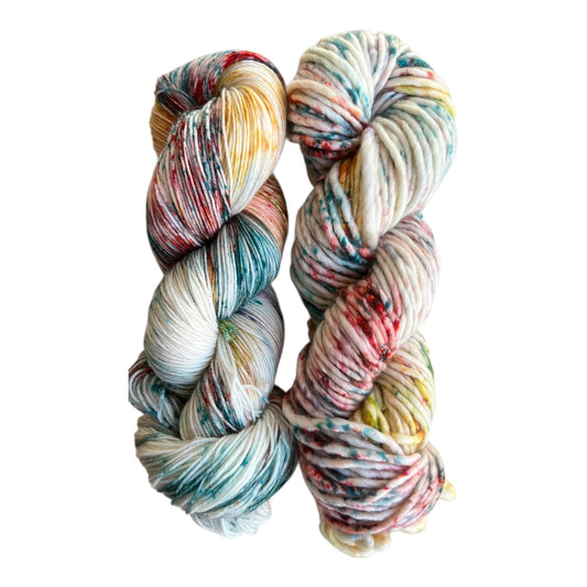 Confetti Hand Dyed Yarn