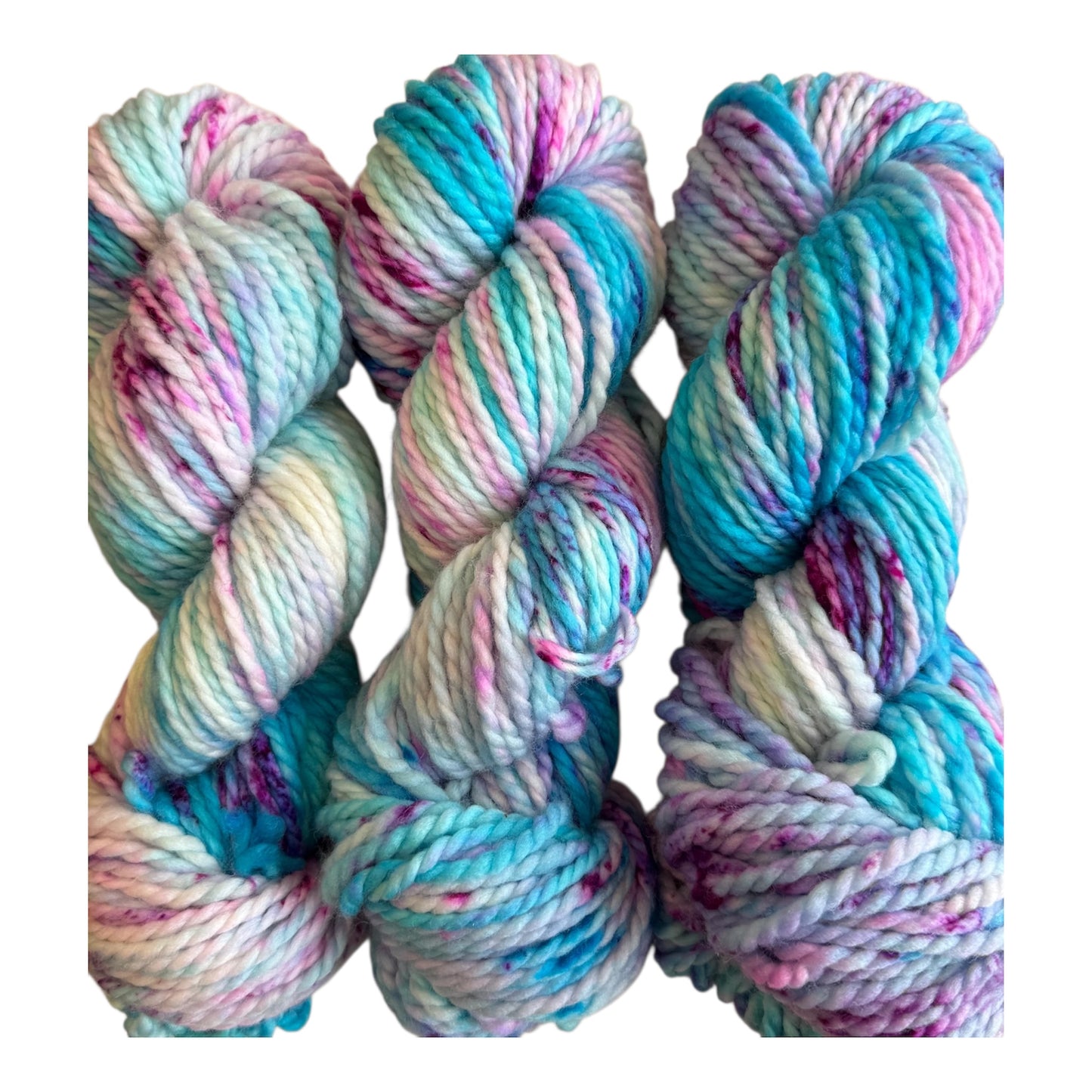 Frostbite Hand Dyed Yarn