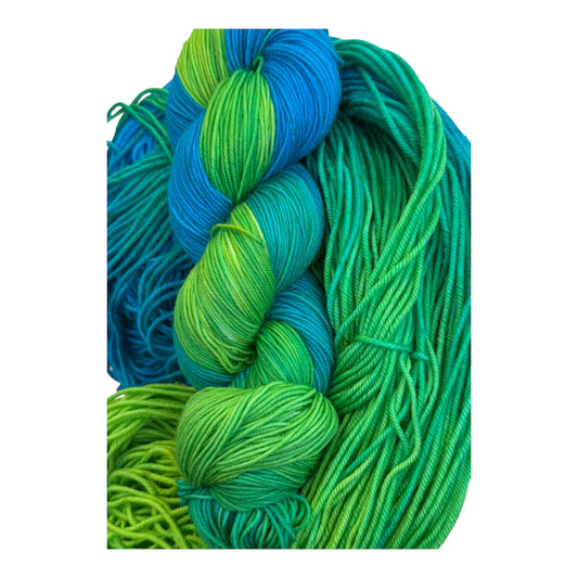 It’s Electric! Hand Dyed Yarn