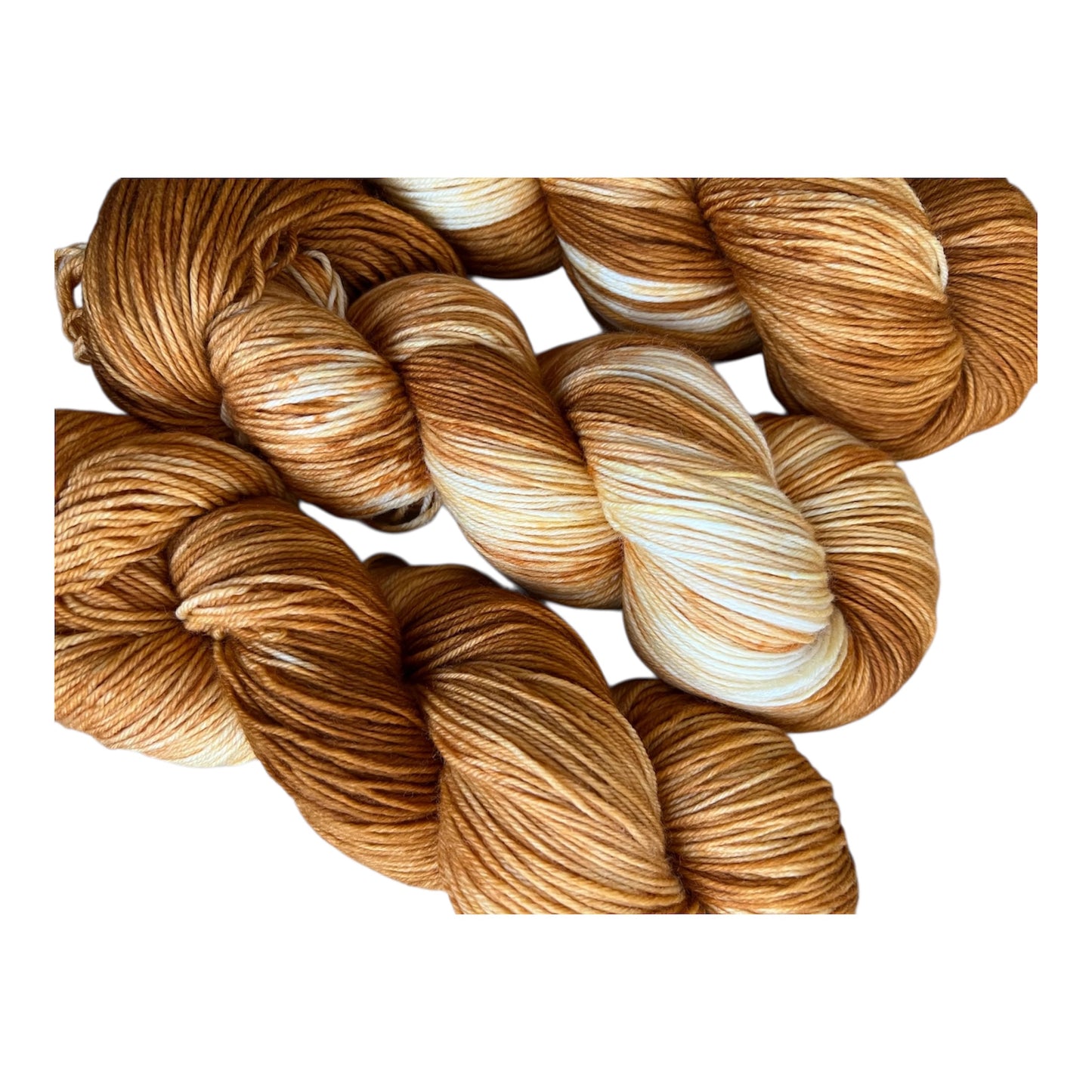 Caramel Delight Hand Dyed Yarn
