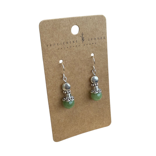 Vintage Dolomite Jasper Earrings