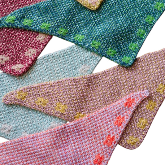 Pressed Flowers Mosaic Kerchief Class