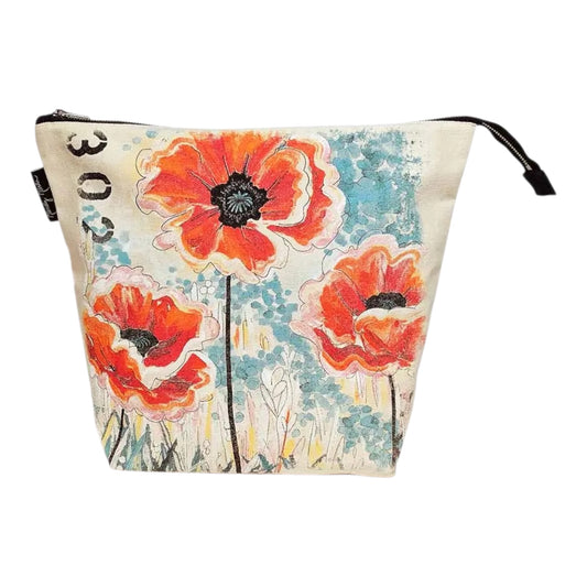 Poppies Project Bag
