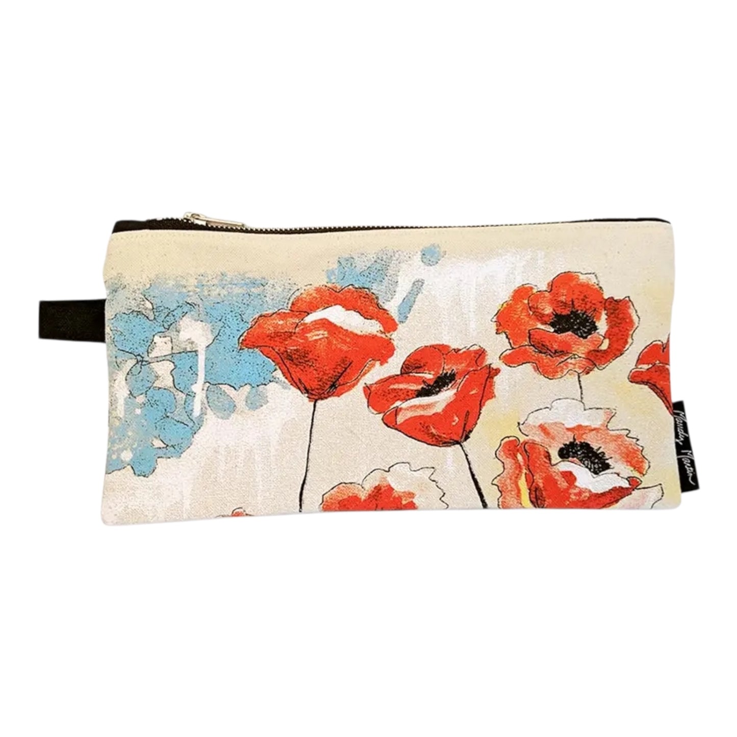 Poppies Small Project Bag