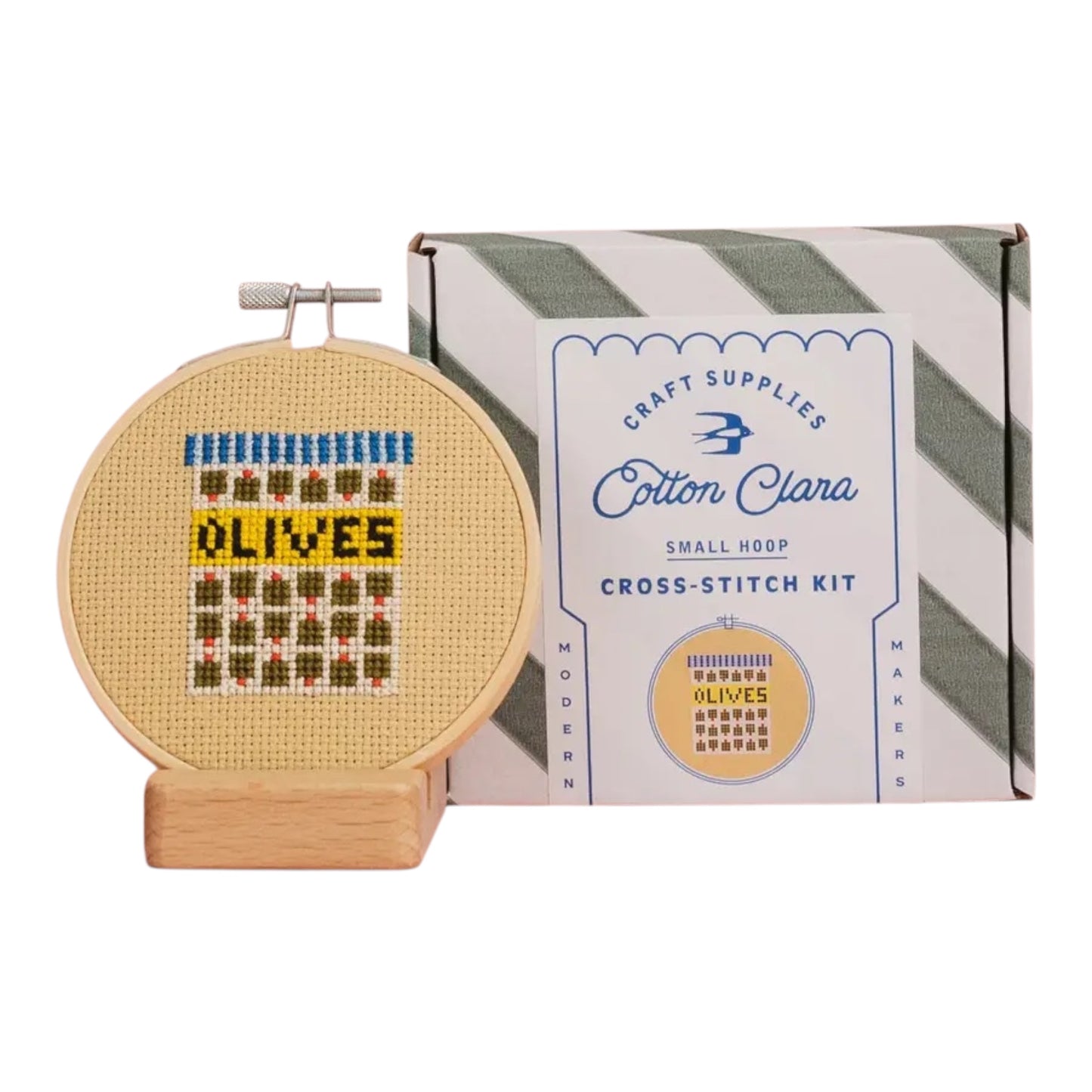 Olive Cross Stitch Kit