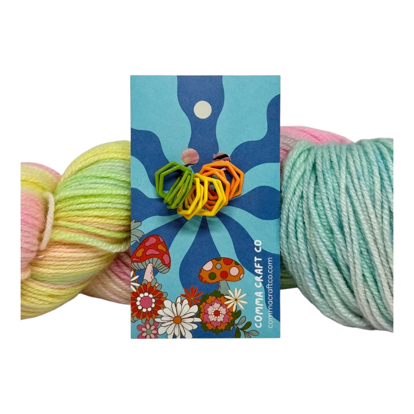 Hexagon Stitch Markers - Snag Free