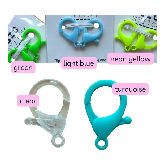 Stitch Marker Claw Clip