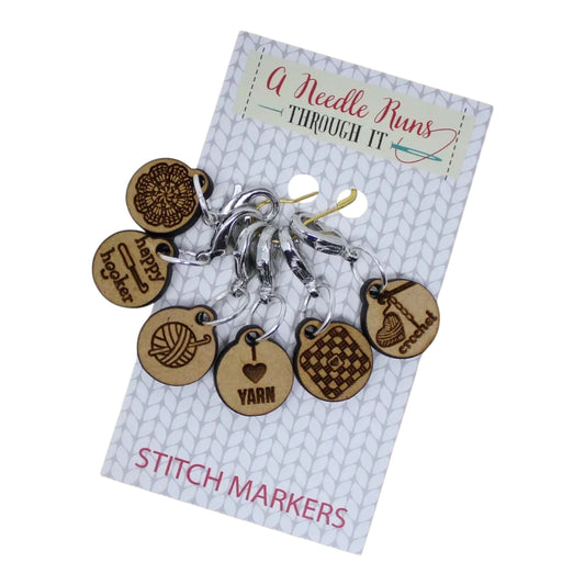 I Heart Crochet Progress Keepers/Stitch Markers