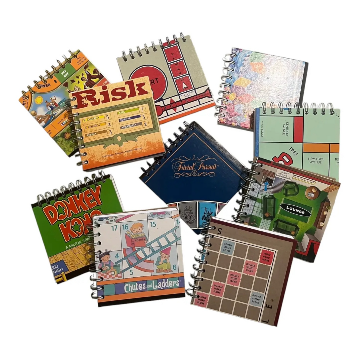 Upcycled Board Game Journal