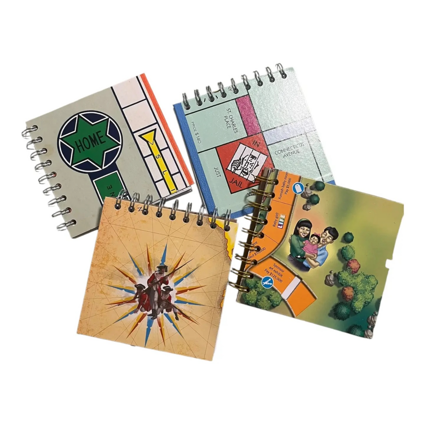 Upcycled Board Game Journal