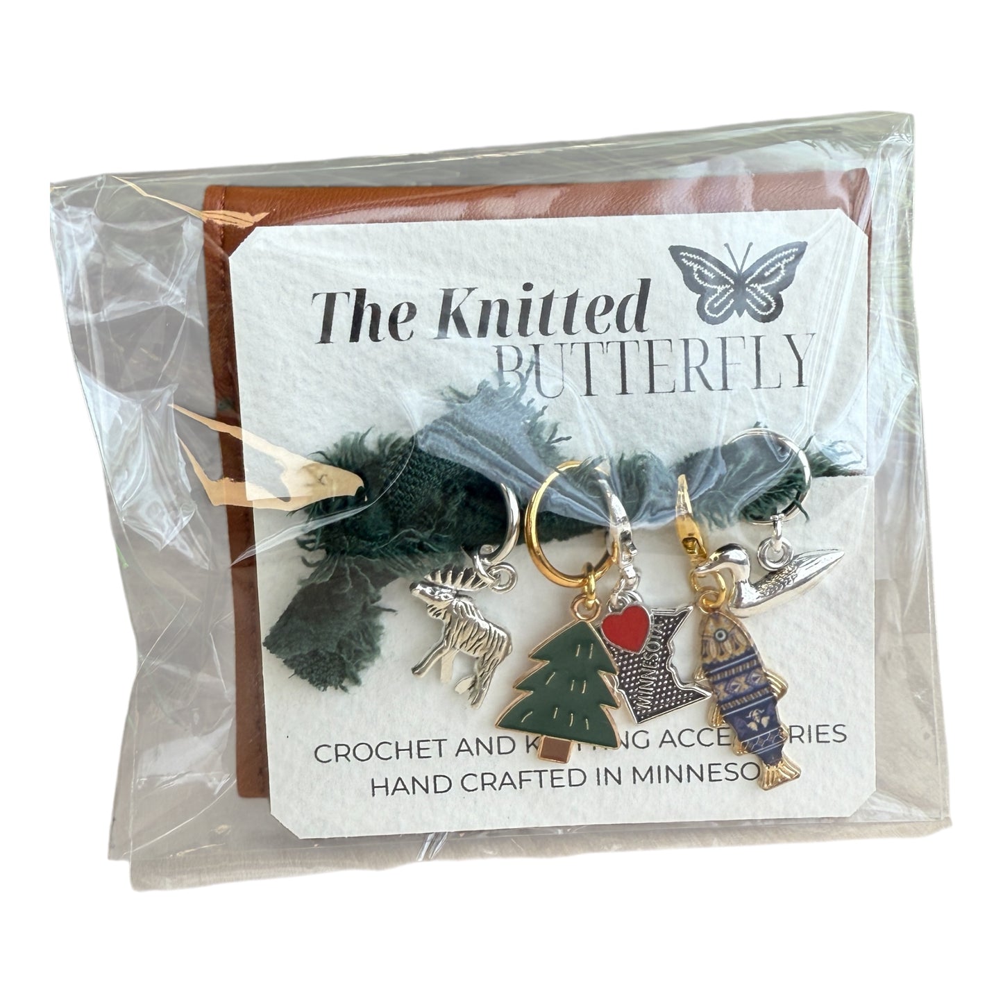 MN Stitch Markers Yarn Cabin EXCLUSIVE!! By The Knitted Butterfly