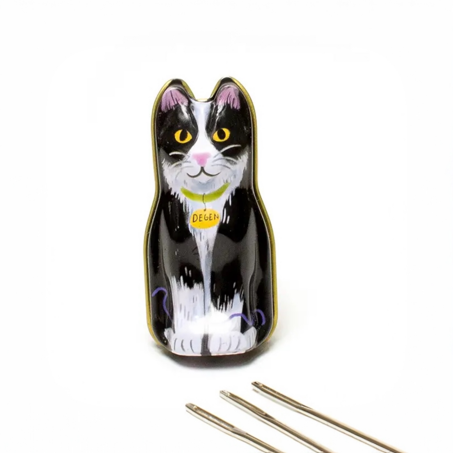 Black Cat Tin Tapestry Needles