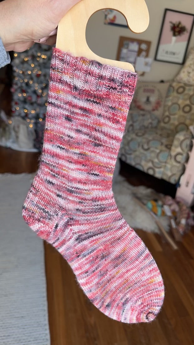 Hand dyed sock yarn