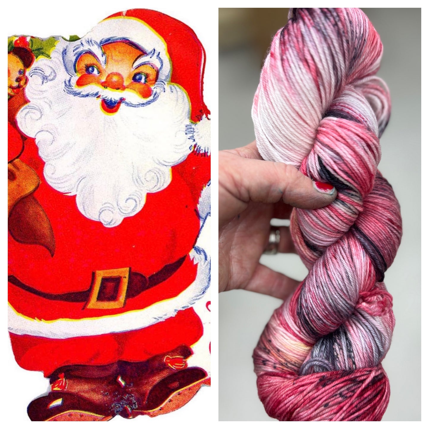 Santa Baby Hand Dyed Yarn