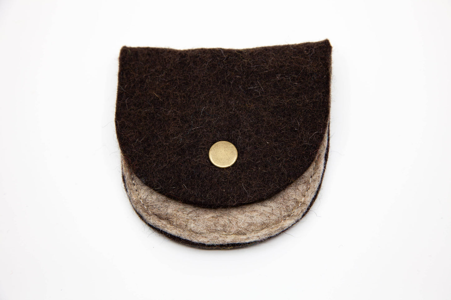The Curve-Mini Organizer Pouch | Felt Pouch | Cord Pouch