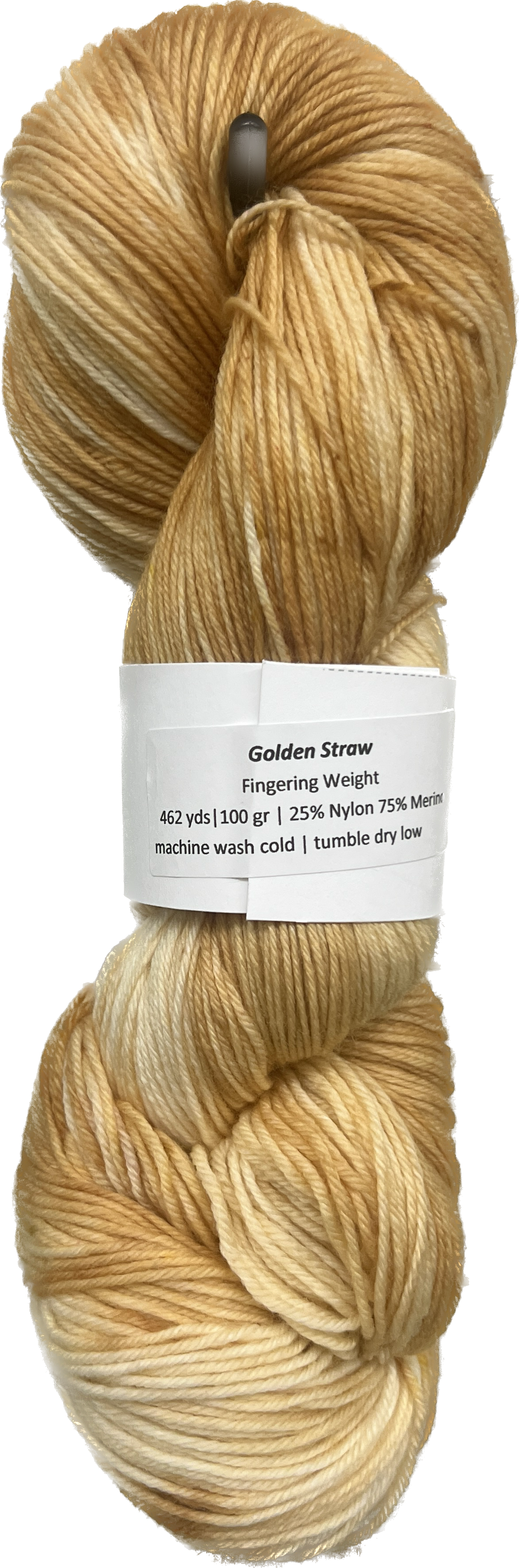 Golden Straw Hand Dyed Yarn